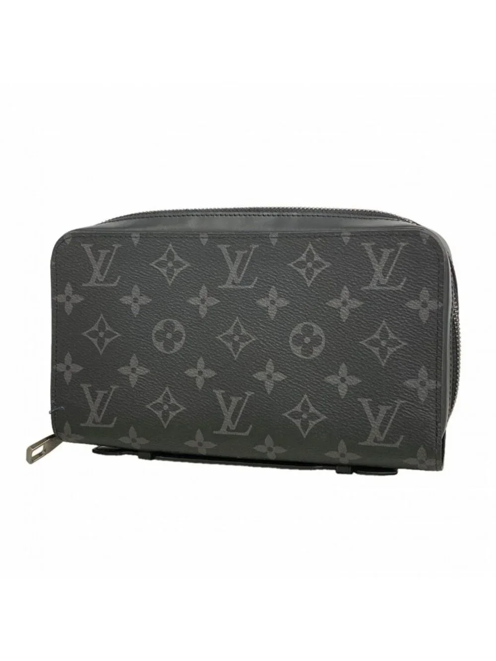 Louis Vuitton Wallet Monogram Eclipse Zippy XL Black